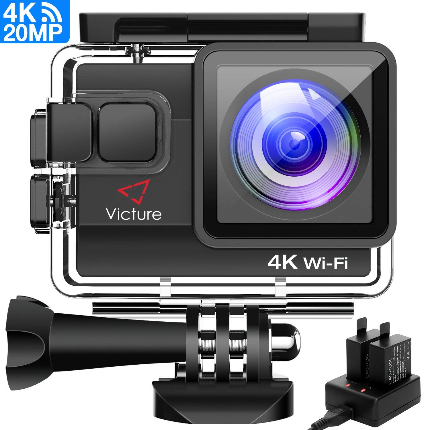 Victure 4K Action Camera 20MP