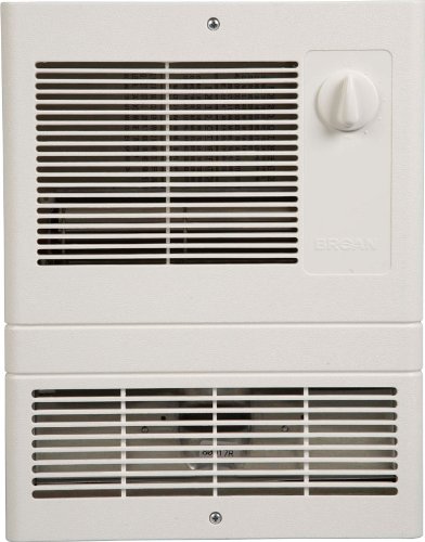 Broan 9815WH High Capacity Wall Heater with 1500 Watt Fan