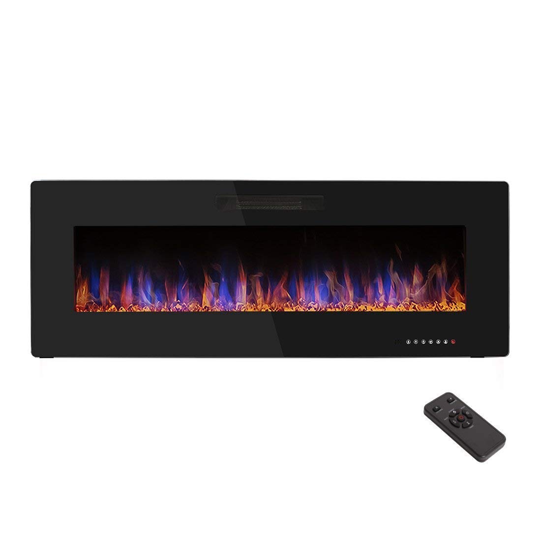 R.W.FLAME 50" Recessed Electric Fireplace
