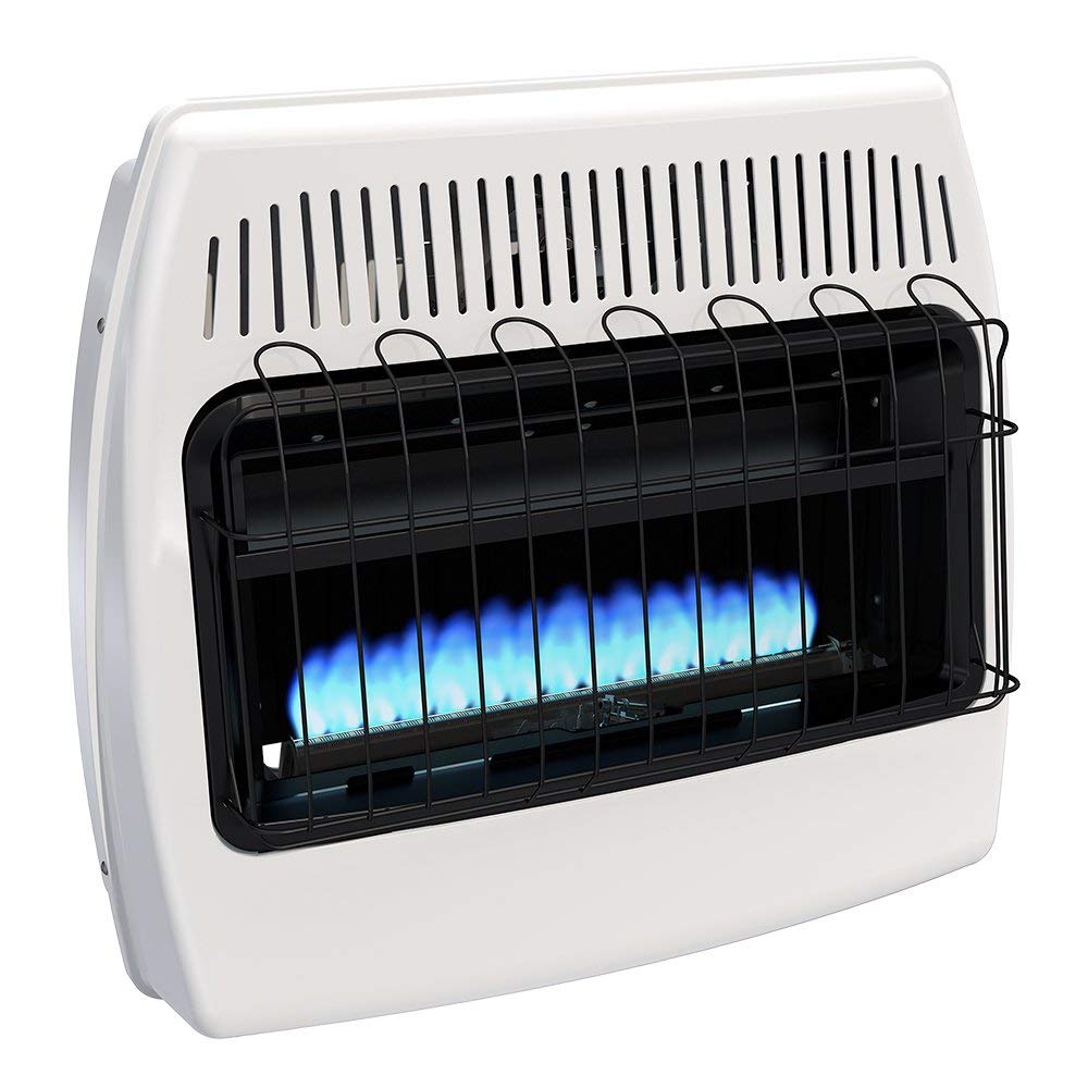 Dyna-Glo BF30NMDG 30,000 BTU Natural Gas Blue Flame Vent-Free Wall Heater