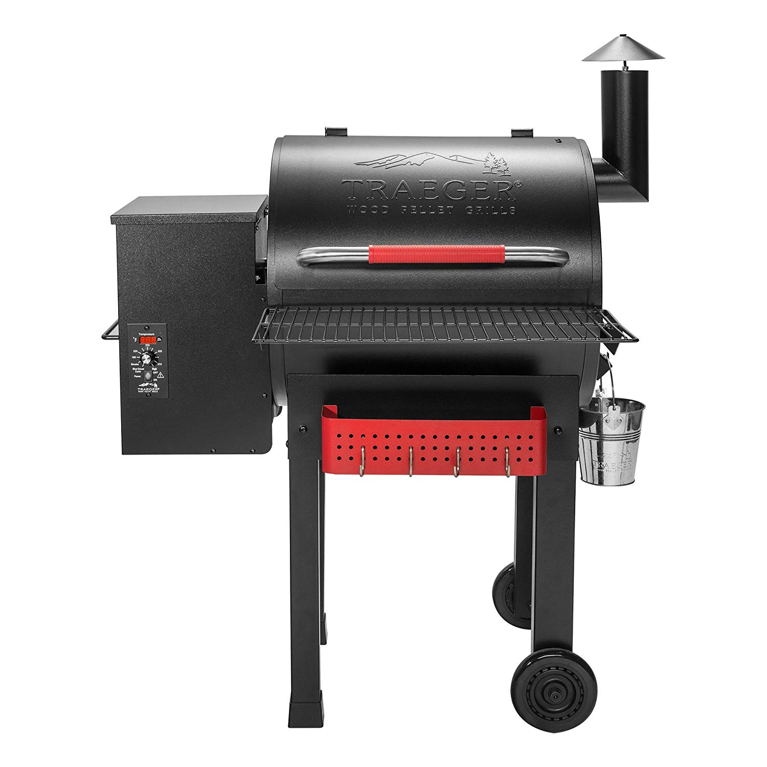 Traeger Grills TFB38TCA Renegade Elite Wood Pellet Grill and Smoker with Built In Tool Rack and Shelf