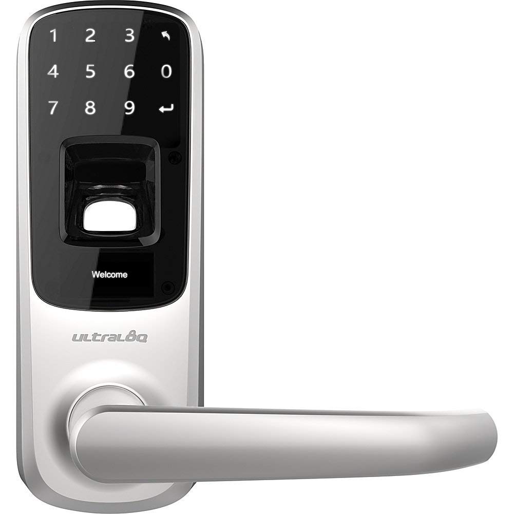 Ultraloq UL3 BT Bluetooth Enabled Touchscreen Keyless Fingerprint Smart Lock - Fingerprint Door Locks