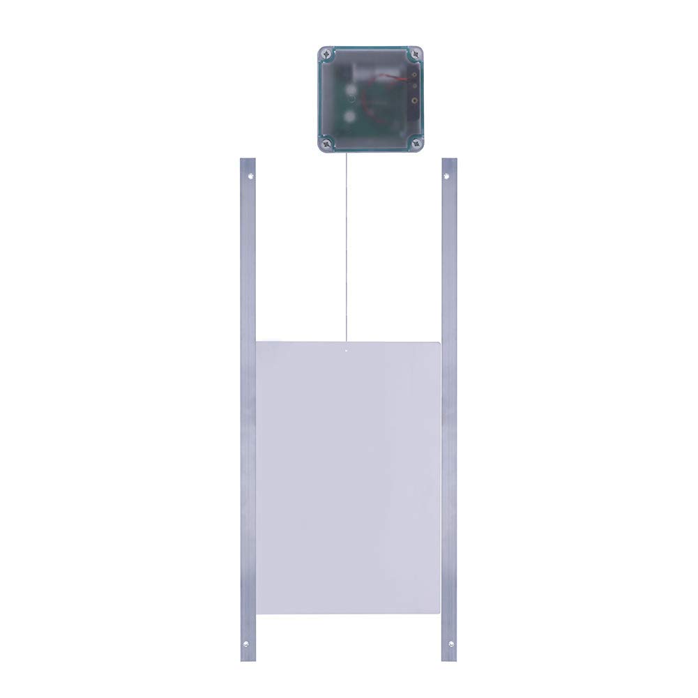 JVR Automatic Chicken Coop Door Opener with Light Sensor, Waterproof Guard Door Kit Combo Accessories, AA Battery Powered