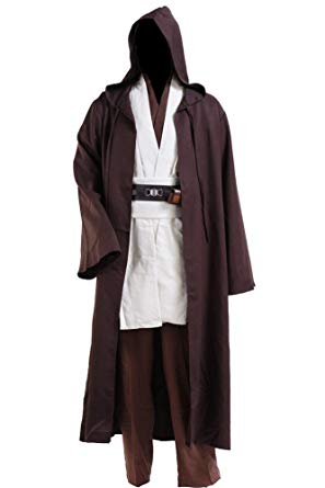 Cosplaysky Star Wars Jedi Robe Costume Obi-Wan Kenobi Halloween Outfit