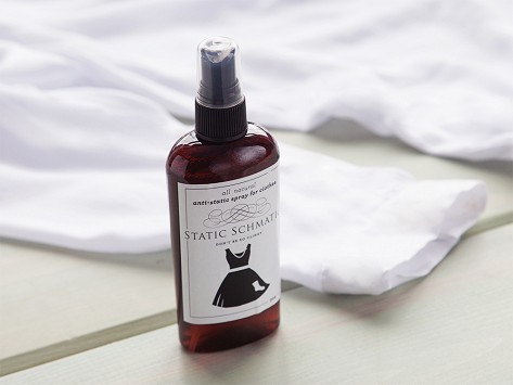 Static Schmatic Solution for Clothes - anti static sprays