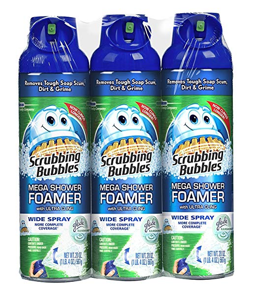 Scrubbing Bubbles Mega Shower Foamer - Automatic Shower Cleaners