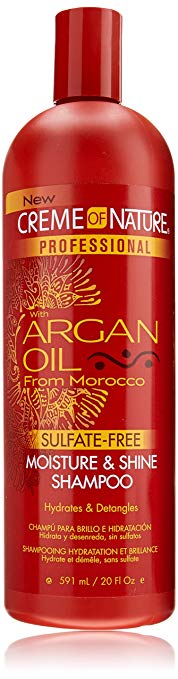 Crème of Nature Professional Argan Oil Moisture and Shine Shampoo