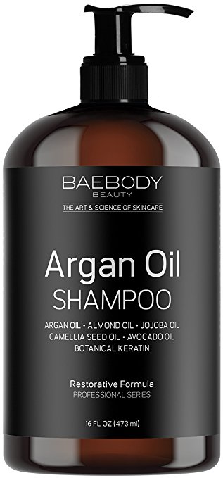 Baebody Moroccan Argan Oil Shampoo 16 Oz