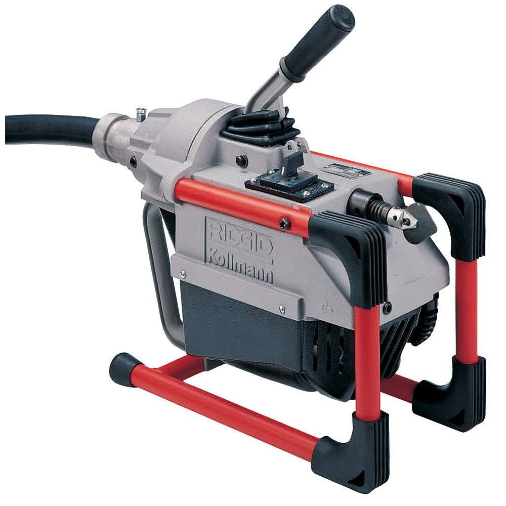 RIDGID 66492 K-60SP Sectional Machine, Compact Sectional Drain Cleaning Machine with Easy Snake Cable Changes, Drain Cleaner Machine (Sectional Cable Sold Separately)