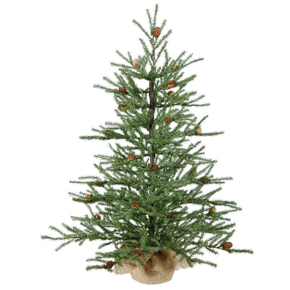  Vickerman 36 inch Carmel Pine Artificial Christmas Tree