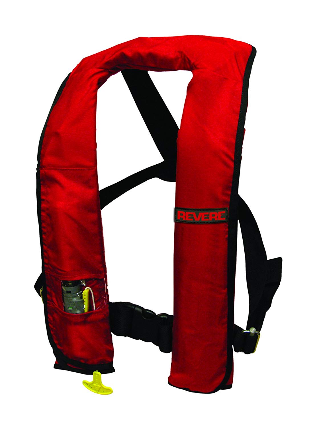 Revere Comfort Max Manual Inflatable PFD - Red