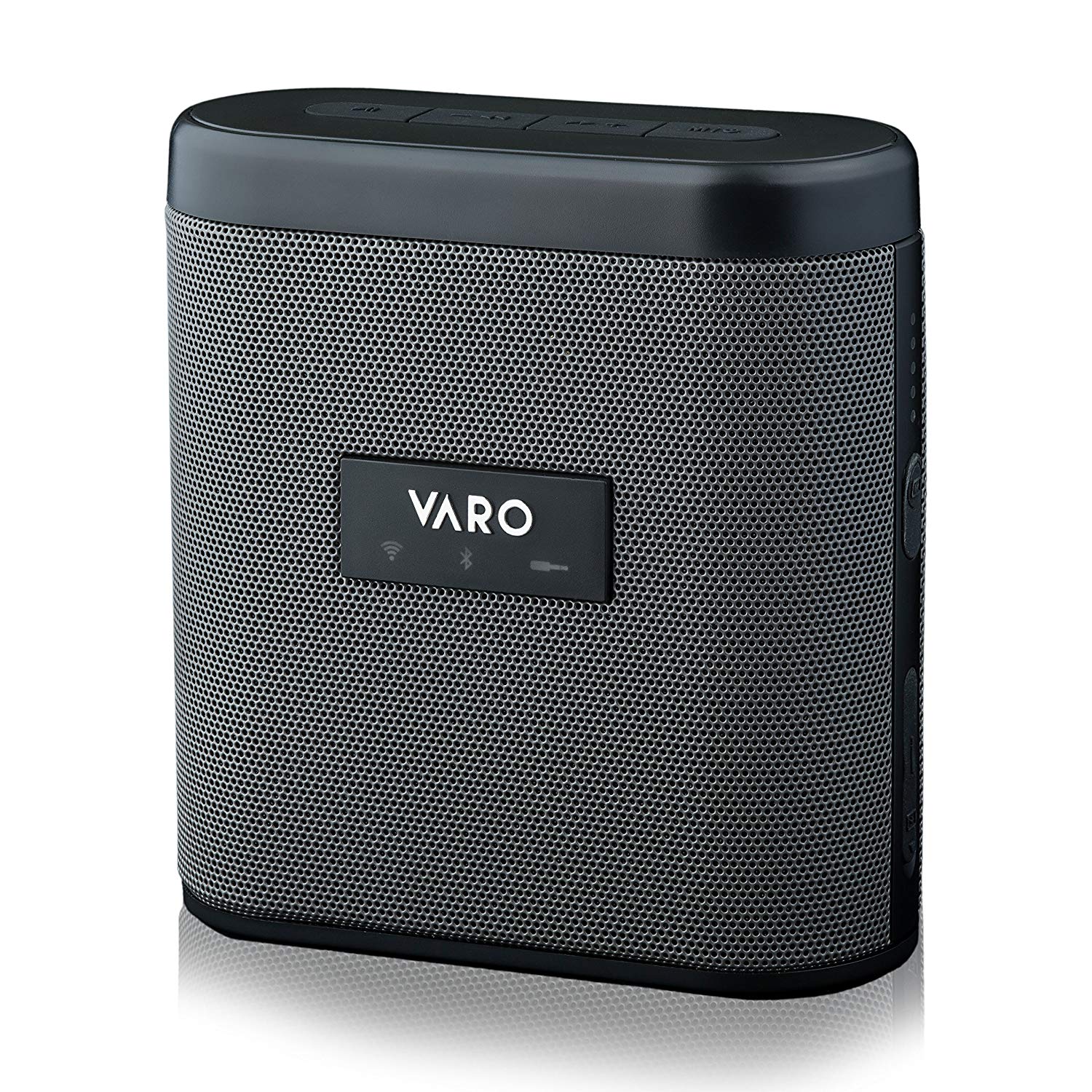 VARO Portable WiFi + Bluetooth Multi-Room Speaker, Water-Resistant Speaker, Sidekick (iOS Only)
