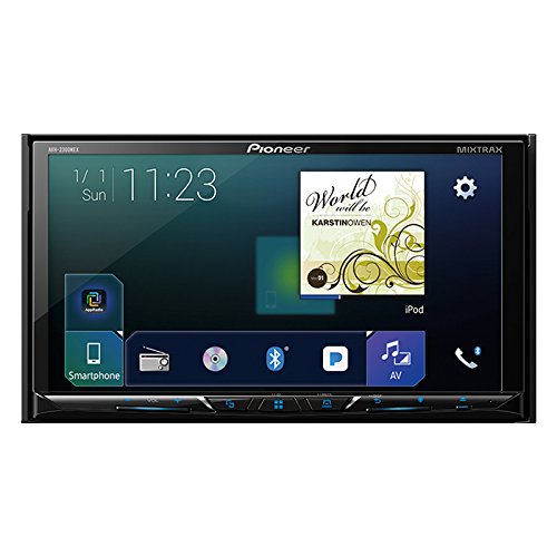 Pioneer AVH-2300NEX Multimedia DVD Receiver 7" WVGA Display/Apple CarPlay/Android Auto/Built-in Bluetooth/SiriusXM-Ready/AppRadio Mode +