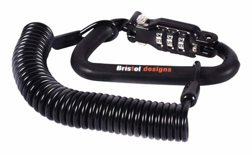 Heavy Duty Black Combination Lock Cable