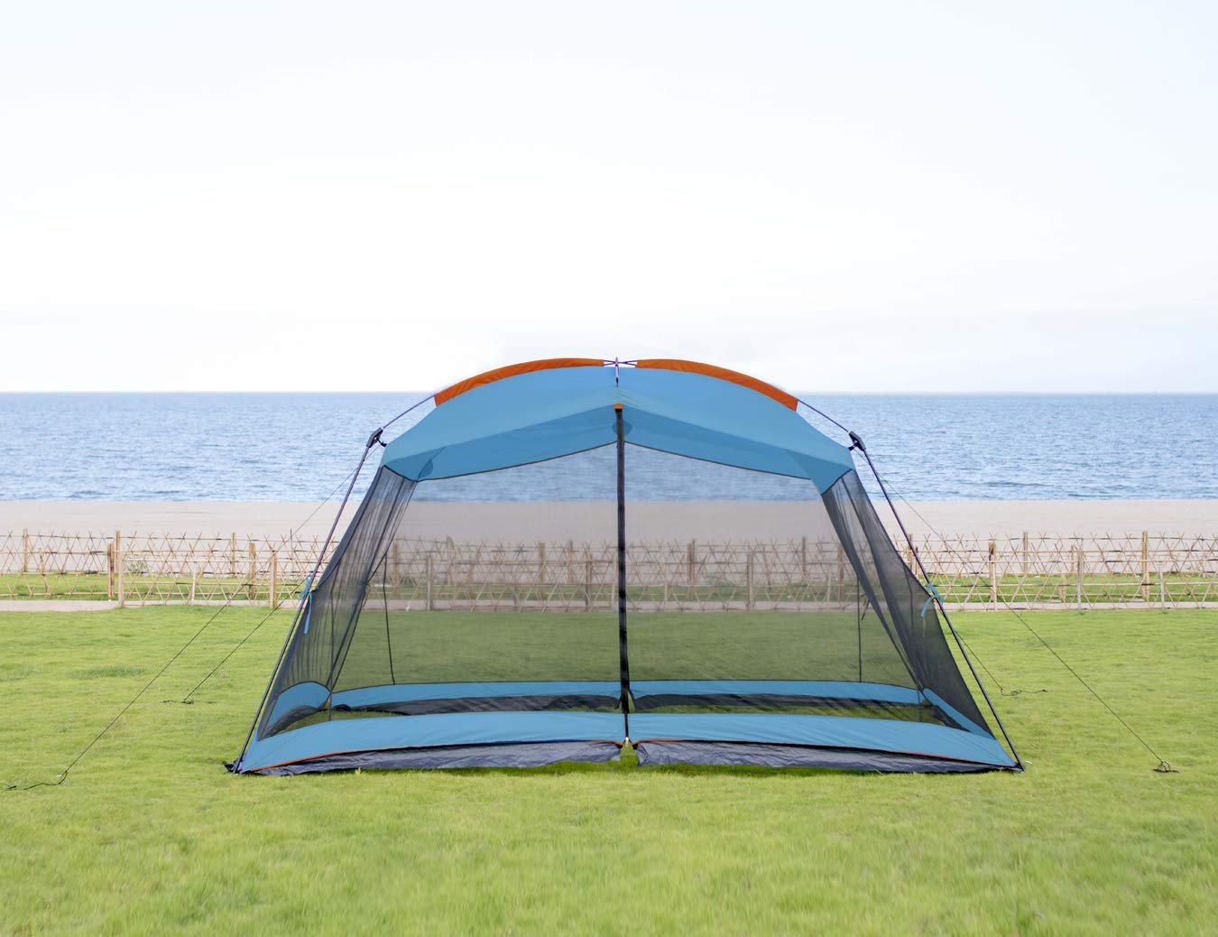 RORAIMA Bugs Proof Roomy Screen House 13'x9'x6.9', Instant Canopy Shelter Screen Tent,Easy Installation Within Mins and Good for Family Picnic Suitable for 5-8 People