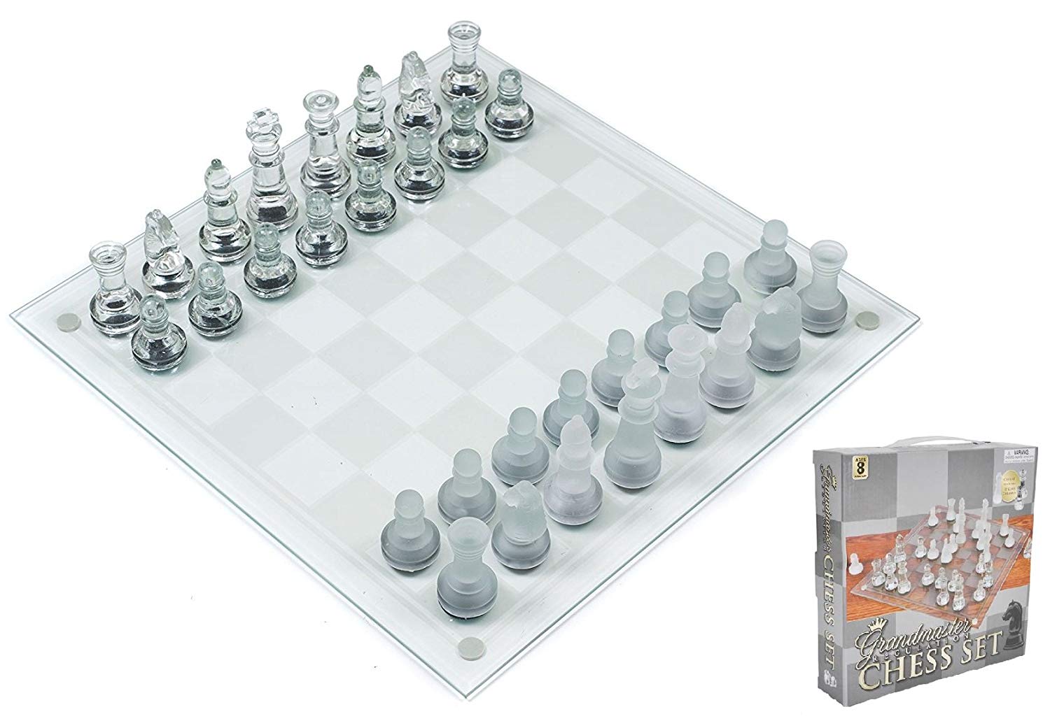 Play Kreative Glass Chess Game Set