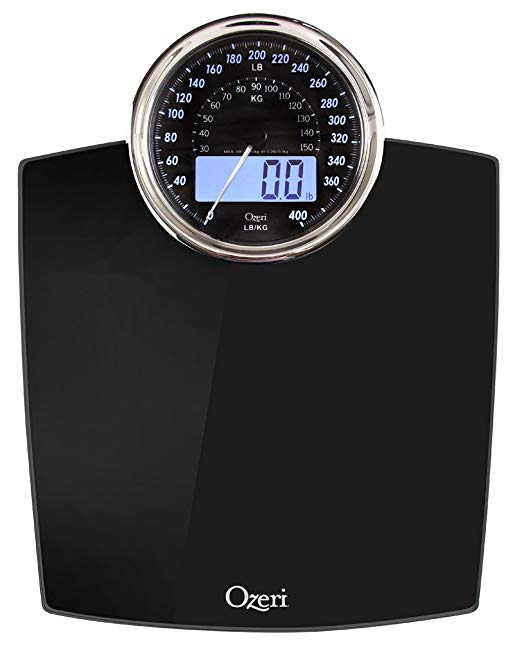 Ozeri Rev 400 lbs (180 kg) Bathroom Scale 