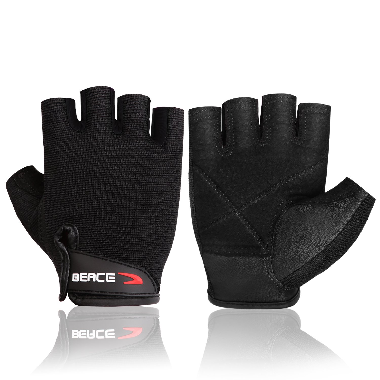BEACE Weight Lifting Gym Gloves 