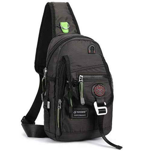 Nicgid Sling Bag Chest Shoulder Backpack Crossbody Bags