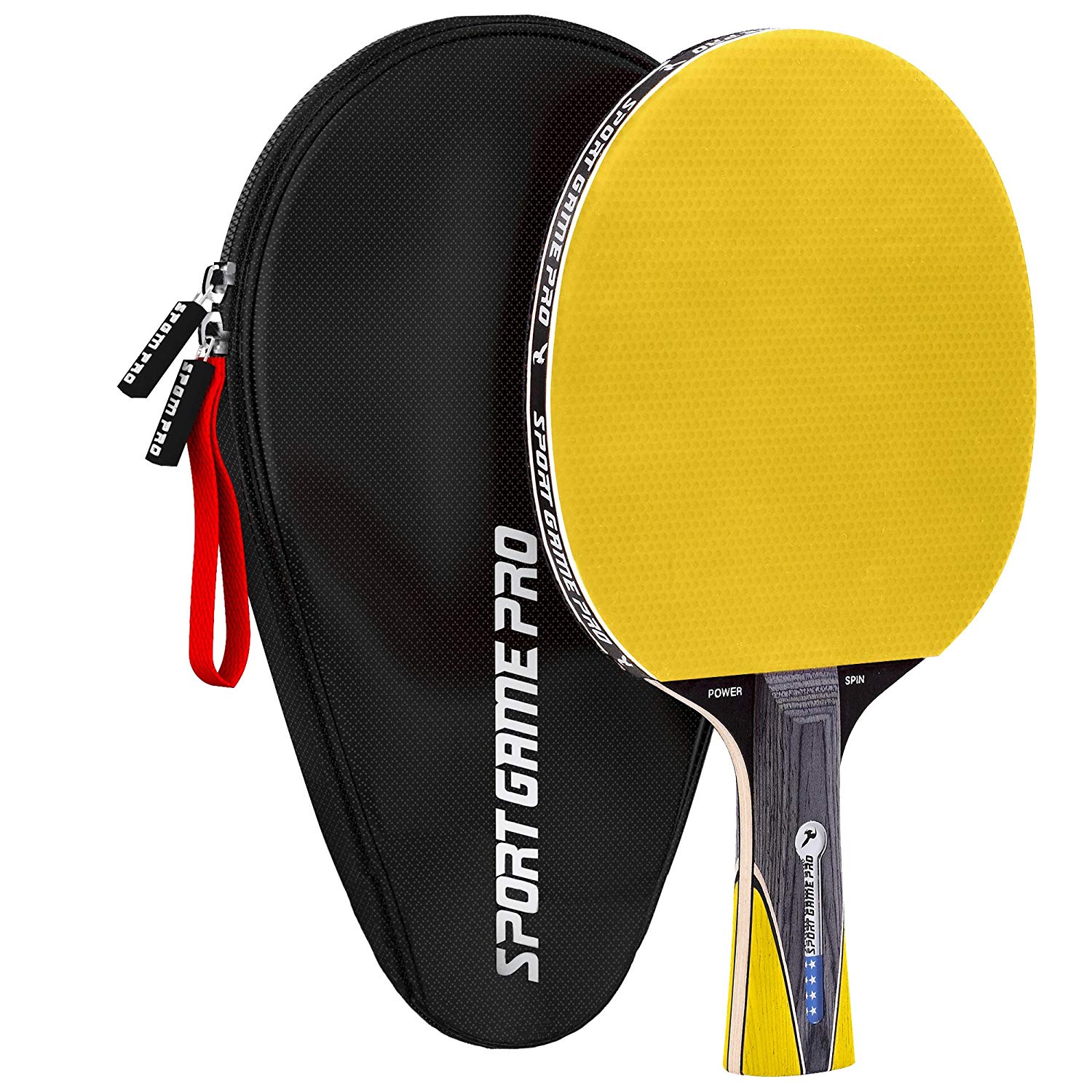 Ping Pong Paddle JT-700 with Killer Spin + Case for Free