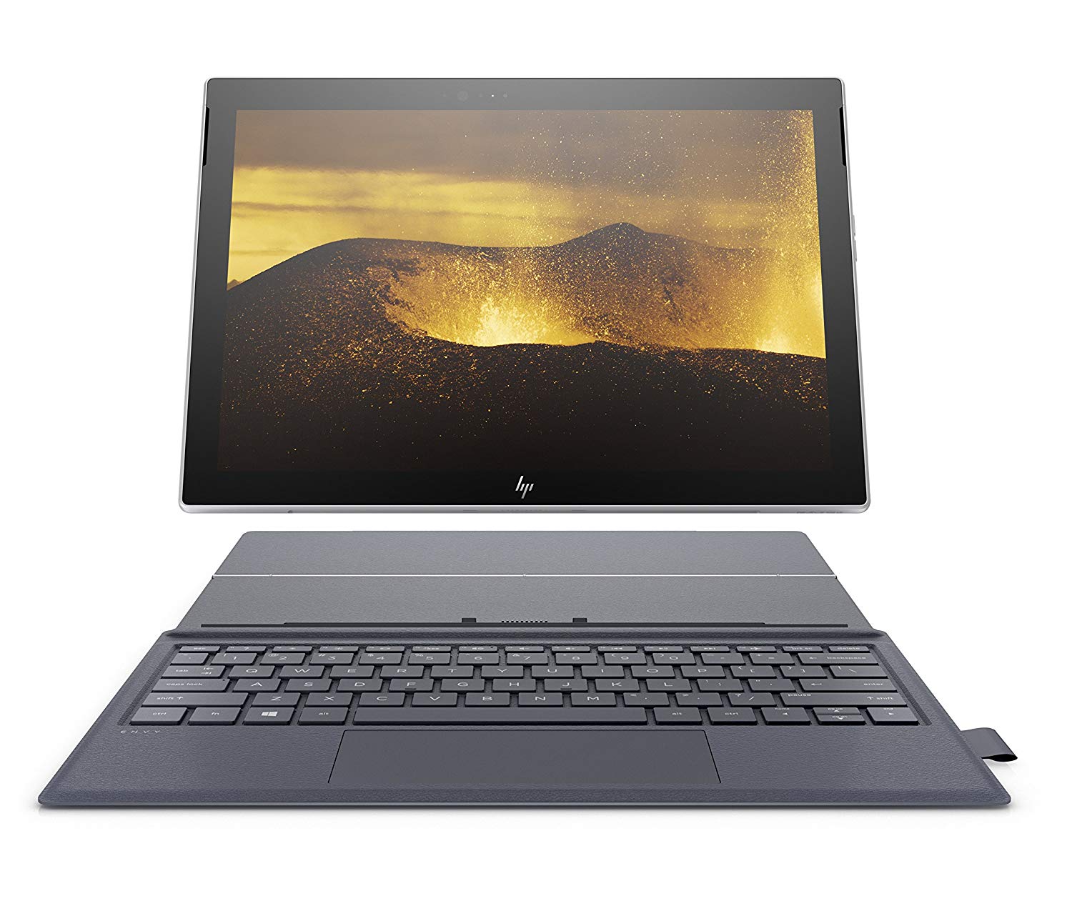 HP Envy x2 12-inch Detachable Laptop with Stylus Pen and 4G LTE, Qualcomm Snapdragon 835 Processor, 4 GB RAM, 128 GB Flash Storage, Windows 10 (12-e091ms, Silver/Blue)