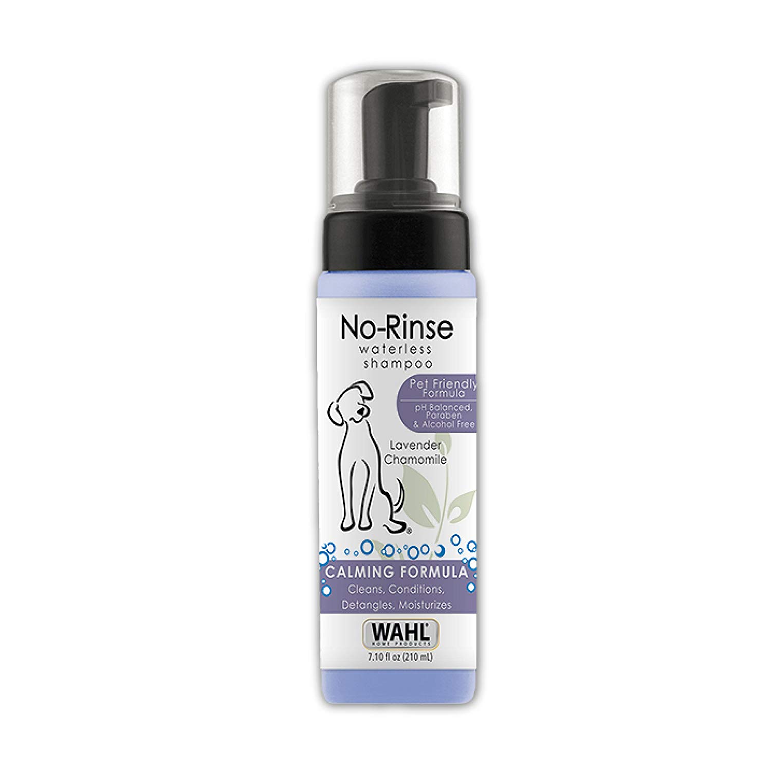 Wahl Natural Pet No-Rinse Waterless Shampoo 