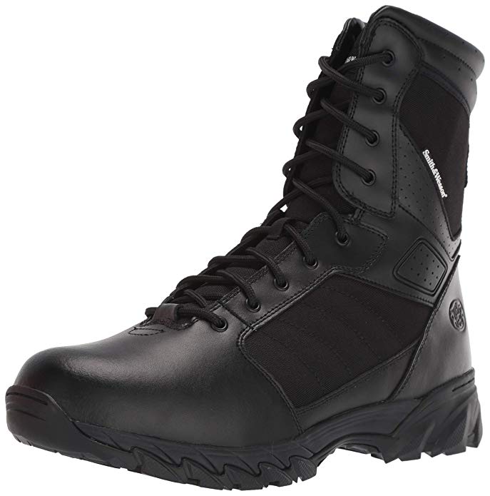 Smith &amp; Wesson Men&#39;s Breach 2.0 Tactical Size Zip Boots