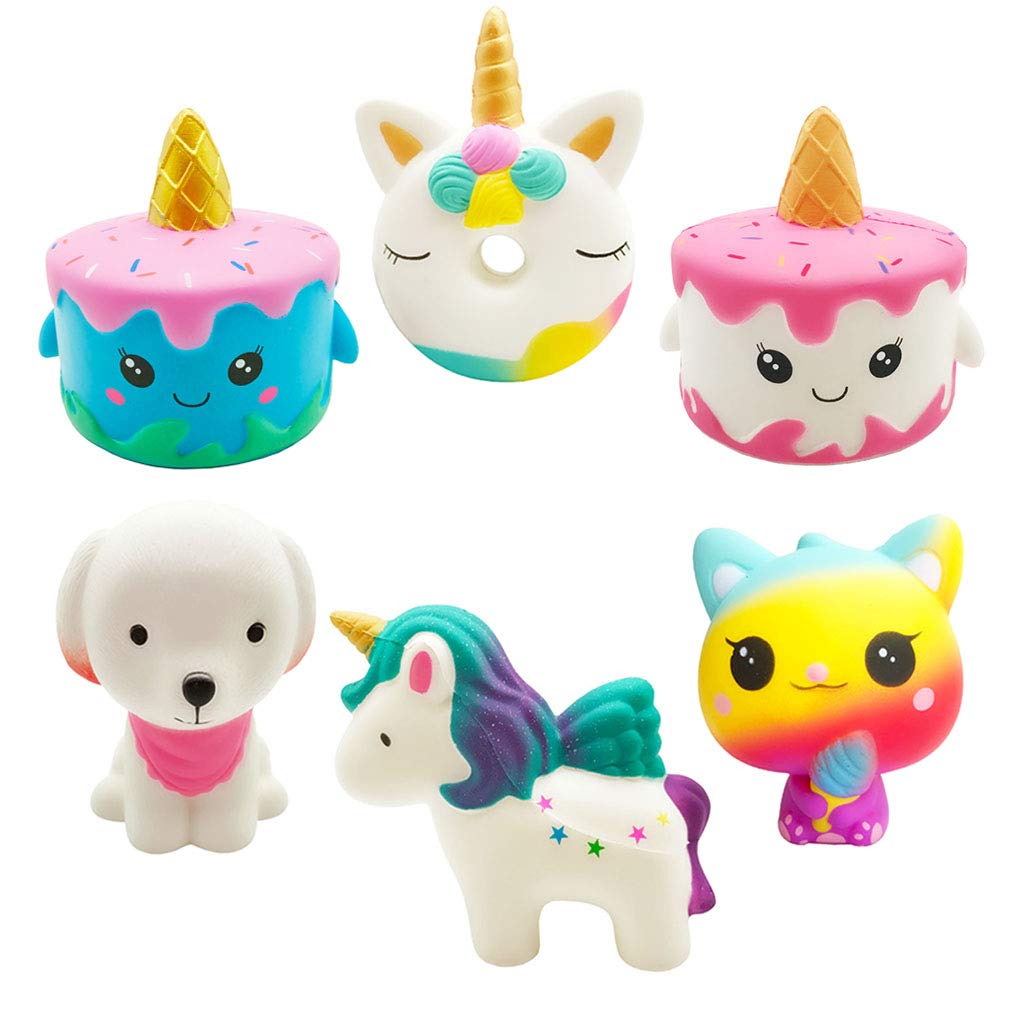 Yonishy Unicorn Squishies Toy Set 