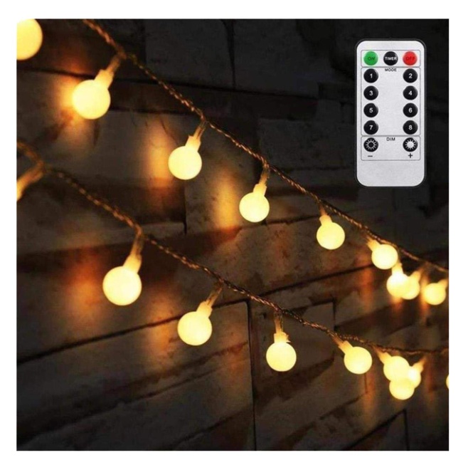 AMARS 16.4FT Battery Operated String Lights