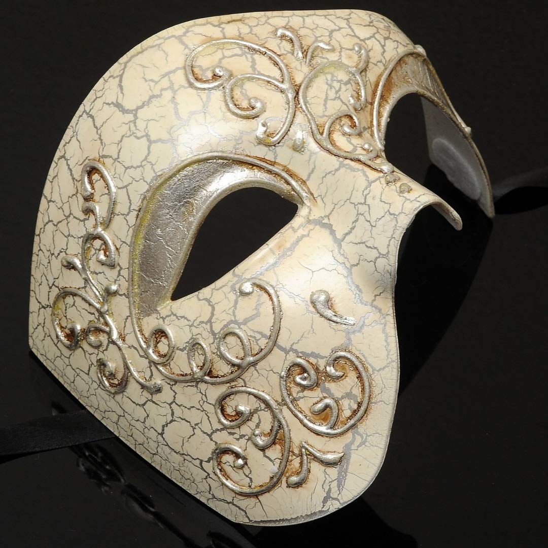 Mens Phantom of the Opera Masquerade Mask