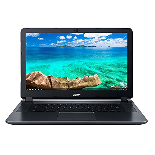 Acer Flagship CB3-532 15.6" HD Premium Chromebook - Intel Dual-Core Celeron N3060 up to 2.48GH.z, 2GB RAM, 16GB SSD, Wireless AC, HDMI, USB 3.0, Webcam, Chrome OS (Certified Refurbished)
