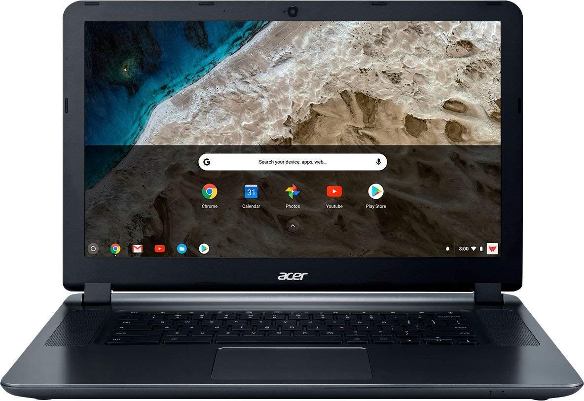 2018 Acer 15.6" HD WLED Chromebook with 3x Faster WiFi Laptop Computer, Intel Celeron Core N3060 up to 2.48GHz, 4GB RAM, 16GB eMMC, 802.11ac WiFi, Bluetooth 4.2, USB 3.0, HDMI, Chrome OS