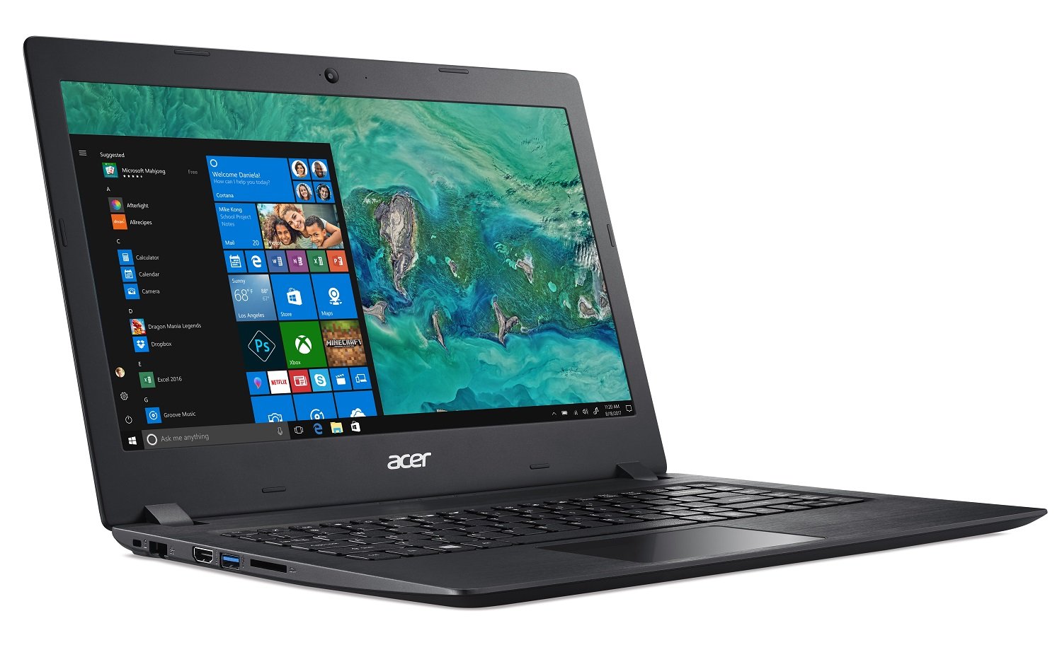 Acer Aspire 1 A114-32-C1YA, 14" Full HD, Intel Celeron N4000, 4GB DDR4, 64GB eMMC, Office 365 Personal, Windows 10 Home in S mode