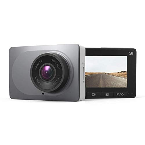 YI Smart Dash Cam, 2.7&quot; Screen 1080P60 Full HD 165 Wide Angle Front Dashboard Camera Car DVR Vehicle Recorder with ADAS, G-Sensor, Phone APP, WDR, Loop Recording - Grey