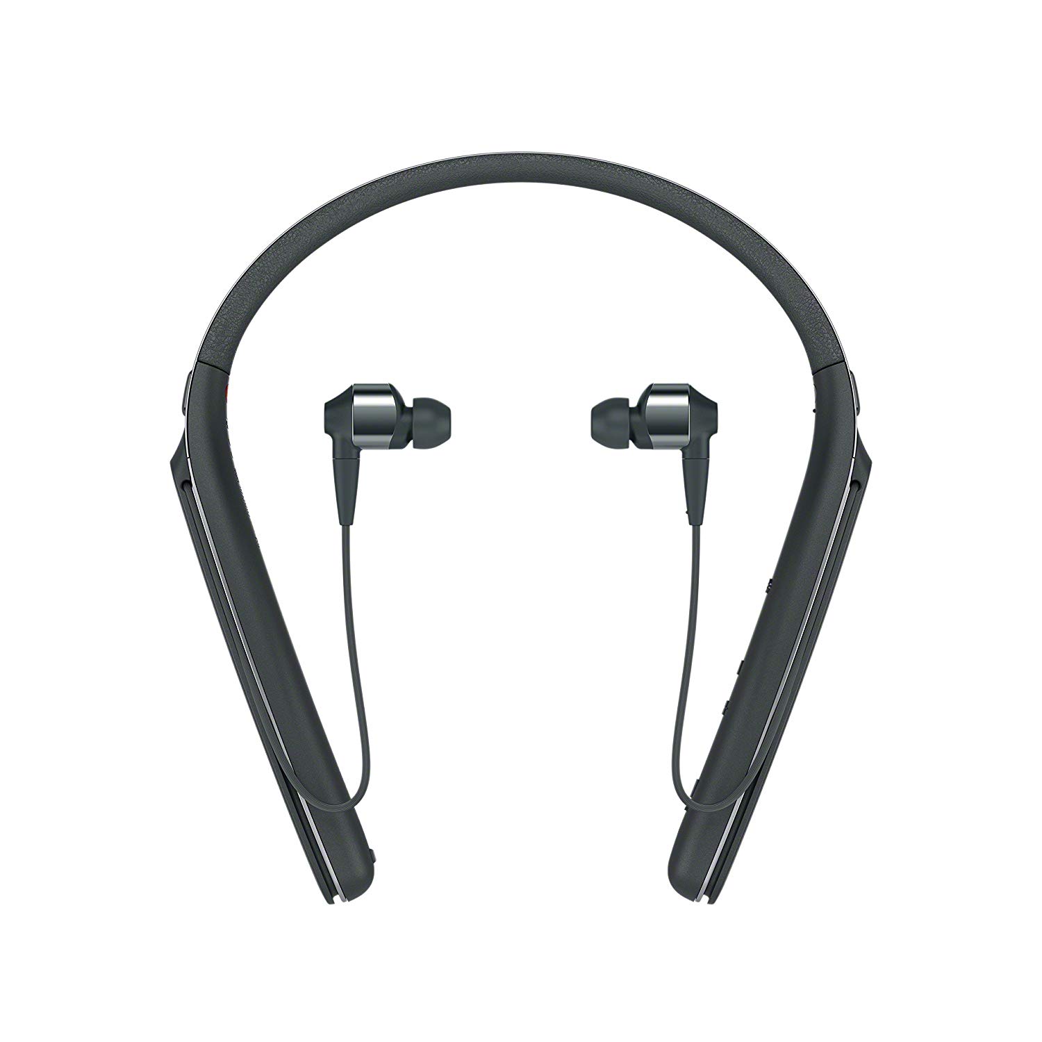 Sony Premium Noise Cancelling Wireless Behind-Neck in Ear Headphones - Black (WI1000X/B)