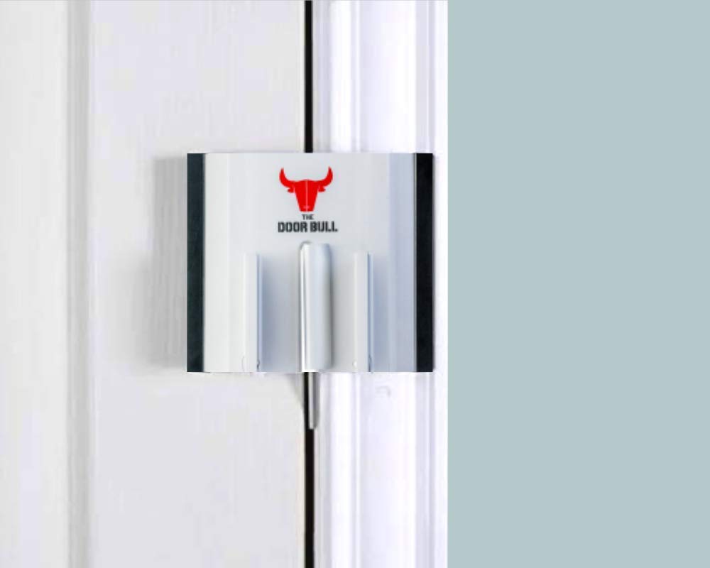 The Door Bull - Door Barricade Lock Out Security Device, Add Extra, High Security to Your Home - an Innovative Solution from The Law Enforcement Experts