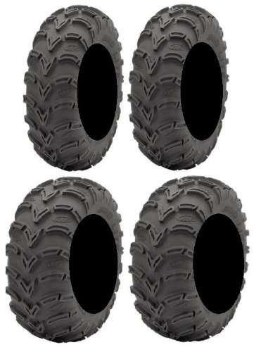 Full set of ITP Mud Lite (6ply) 25x8-12 and 25x10-12 ATV Tires (2)