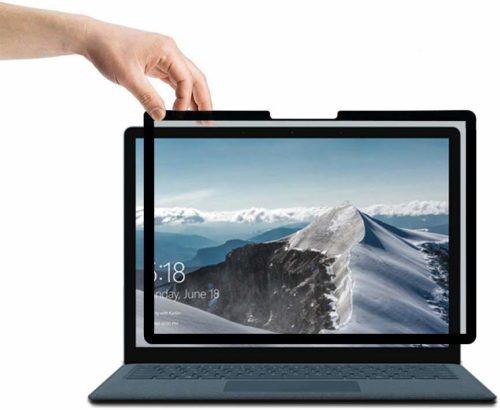 Privacy Screen Protector for Microsoft Surface Pro 7 Landscape Privacy Filter,Habyby Anti-Glare/Anti-Spy Filter Film Fully Removable for Surface Pro 7 2019 Released