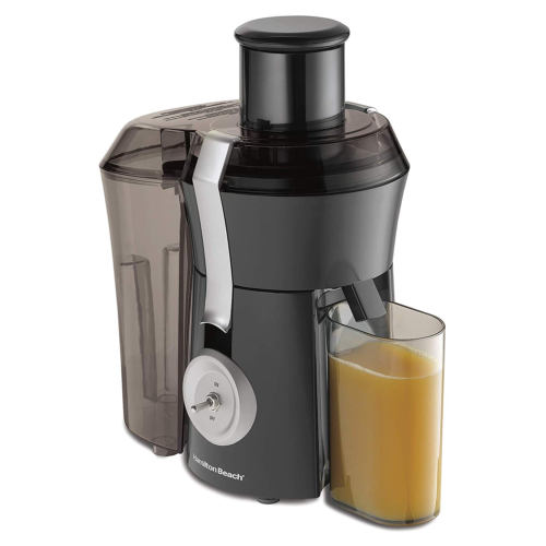 Hamilton Beach Pro Juicer Machine, Big Mouth Large 3" Feed Chute, Centrifugal, Easy to Clean, Powerful 1.1 HP Motor, Grey and Die-Cast Metal (67650A)