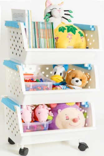 MAGDESIGNER Kids' Toys Storage Organizer Bins Baskets - Toy Storage