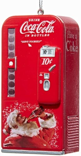 Kurt Adler Coca-Cola Vending Machine