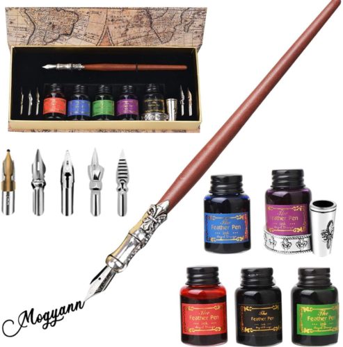 Mogyann Store Calligraphy Dip Pen Set