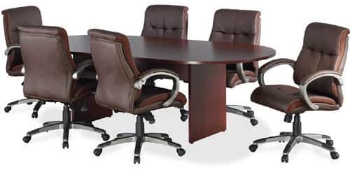Lorell Oval Conference Table