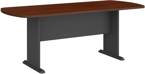 Bush Business Furniture Series A & C Oval Conference Table