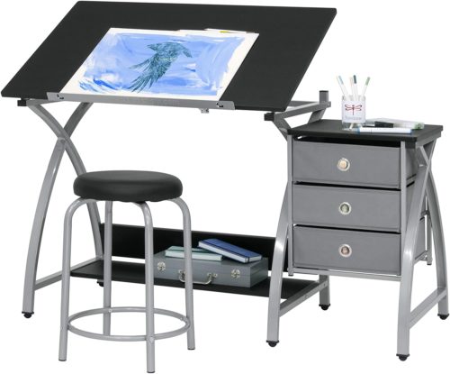 2 Piece Comet Art Drafting table