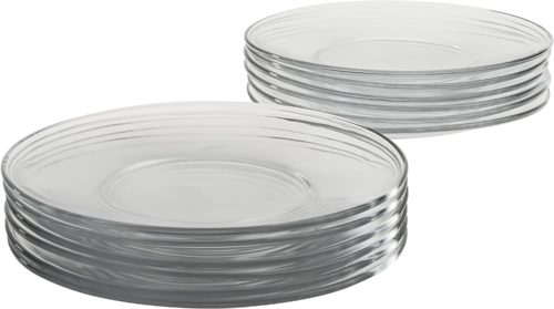 Anchor Hocking 8-Inch Presence Glass - Plate Sets