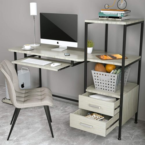 Mecor Computer Desk Study Writing Table for Home Office - Modern Computer Desks