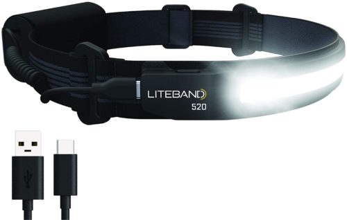 The Liteband ACTIV 520 Hard hat lights 